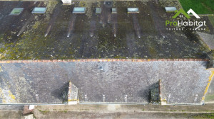 Photo de galerie - Nettoyage et remaniement d'une toiture 