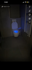 Photo de galerie - Pose wc suspendu japonais 