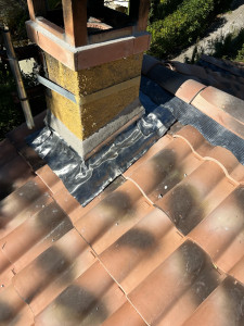 Photo de galerie - étanchéité de cheminée 