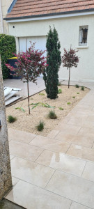 Photo de galerie - Création de massif arbustif