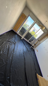 Photo de galerie - Travaux de peinture intérieure et extérieure. Travail soigné, finitions de qualité et devis gratuit.