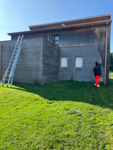 Photo de galerie - Rénovation boiserie à dégrisement 