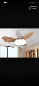Photo de galerie - Installe ventilateur de plafond 