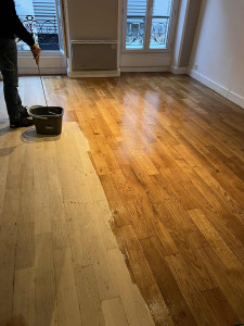 Photo de galerie - Pose de parquet - Revêtement de sol