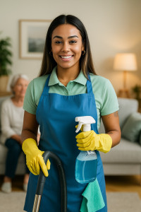 Photo de galerie - Je suis à votre disposition pour des ménages , de l’accompagnement à la personne et de la garde d’enfant 