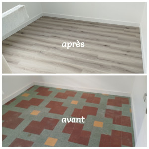 Photo de galerie - Pose de parquet - Revêtement de sol