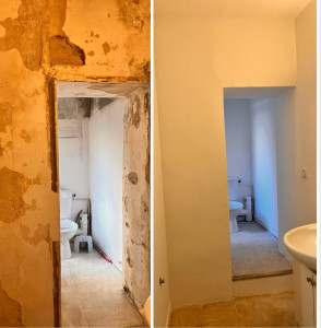 Photo de galerie - Rénovation de murs