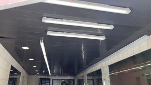 Photo de galerie - Changement d’agencement de luminaire parking