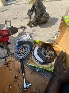 Photo de galerie - Changement d’un embrayage