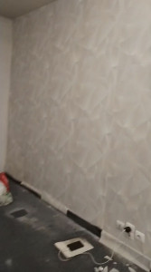 Photo de galerie - Pose de papier peint 