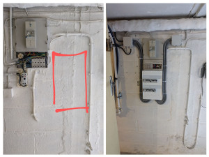 Photo de galerie - - Rénovation de tableau électrique + pose de disjoncteurs à la place de porte fusibles