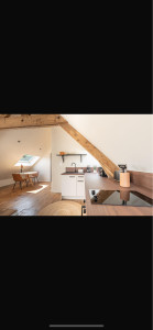 Photo de galerie - Rénovation du grenier en studio terminée