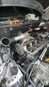 Photo de galerie - Changement joint de culasse, distribution, poussoir, arbre a came, injecteurs , turbo 