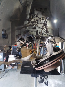 Photo de galerie - Changement d'amortisseur BMW série 1