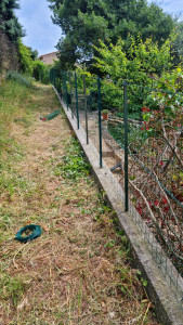 Photo de galerie - Pose de grillage souple 