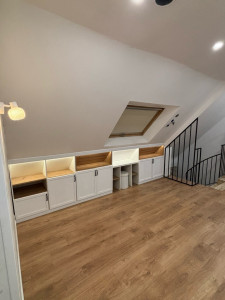 Photo de galerie - Meuble sous combles sur-mesure