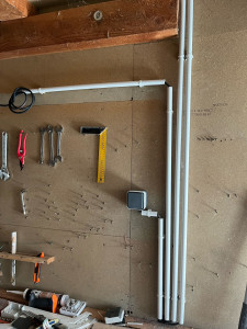 Photo de galerie - Tubiro pour un garage.