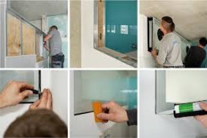 Photo de galerie - Placo, bandes, ratissage, enduit, raillage, faux plafond, cloisons, platrerie, enduit, ratissage, peinture, pose suspentes, isolation laine de verre, etc..