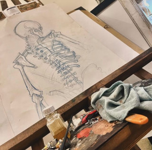 Photo de galerie - Cours de dessin