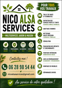 Photo de galerie - Flyers / NicoAlsaServices 