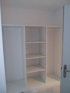 Photo de galerie - Aménagements placards,2 penderies 