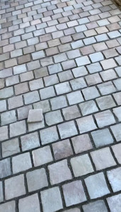 Photo de galerie - Pose de pavé 