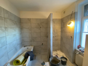 Photo de galerie - Réalisation d’une salle de bain complète 