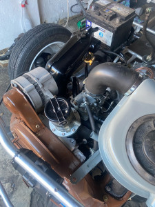 Photo de galerie - Sablage thermolaquage pièces auto moto et autres 