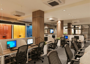 Photo de galerie - Une entreprise ravie de pouvoir travailler dans des bureaux bien entretenus 