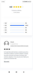 Photo de galerie - Création d'une trémie et pose d'une échelle de meunier 