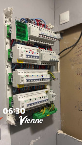 Photo de galerie - Rénovation et équilibrage d’un tableau électrique 