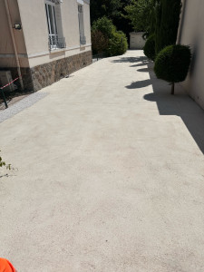 Photo de galerie - Réfection d’une allée en Sobreda