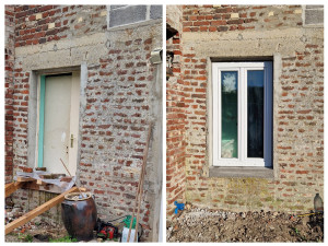 Photo de galerie - Pose d'une fenêtre pvc 