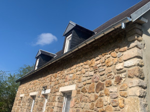 Photo de galerie - Gouttière zinc 