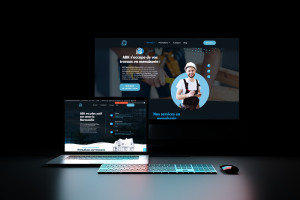 Photo de galerie - Souhaitant accélérer son développement, ABK a mis en place une stratégie marketing complète, incluant une identité de marque forte ainsi qu’un site web.