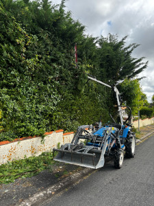 Photo de galerie - Taille haie avec sections jusqu’à 5 mètres de haut 