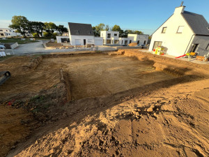 Photo de galerie - Terrassement d’une maison de plein pied 