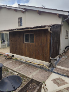 Photo de galerie - Restauration cabanon 