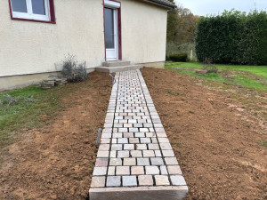 Photo de galerie - Pose de pavé 