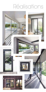 Photo de galerie - Menuiseries aluminium profil système 