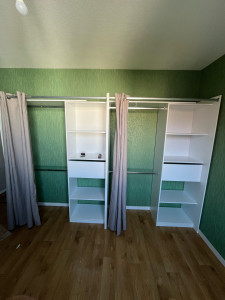 Photo de galerie - Montage de dressing