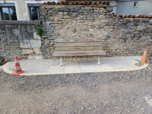 Photo de galerie - Pose de pavé, gaine électrique,...