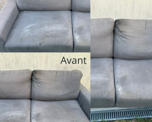 Photo de galerie - Exemple pour shampouinage fauteuil avant 