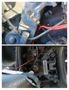 Photo de galerie - Réparation d'un klaxon 