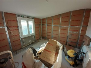 Photo de galerie - Isolation laine de roche