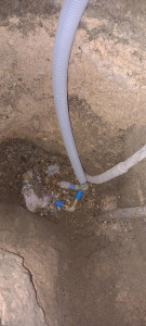 Photo de galerie - REPARATION DE FUITE EN SOUS SOL AVEC BICONE