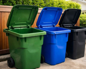 Photo de galerie - Nettoyage de poubelles