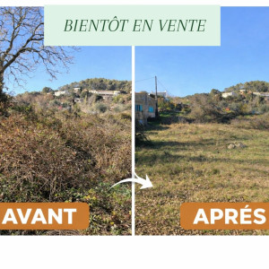 Photo de galerie - Débroussaillage d un terrain a bâtir en vue d une commercialisation 