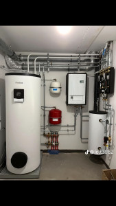 Photo de galerie - Installation de une pompe à chaleur 