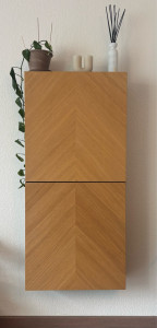 Photo de galerie - Assemblage et installation d’un meuble mural 